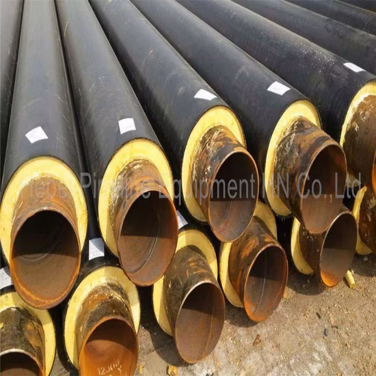 High Quality Oil Transport Polyurethane Insulation Pipe Fitting for Oil System